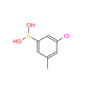 913836-14-3;3-氯-5-甲基苯基硼酸;3-CHLORO-5-METHYLPHENYLBORONIC ACID