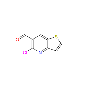 5-氯噻吩并[3,2-B]吡啶-6-甲醛