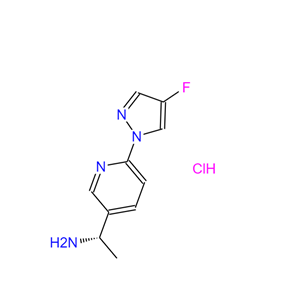 (S)-1-(6-(4-氟-1H-吡唑-1-基)吡啶-3-基)乙-1-胺盐酸盐