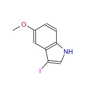 3-碘-5-甲氧基吲哚,3-iodo-5-methoxy-1H-indole