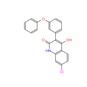 7-氯-4-羟基-3-(3-苯氧基)苯基-2(1H)-喹啉,L-701324