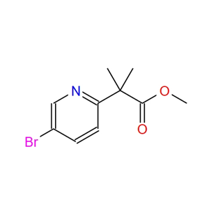 2-(5-溴吡啶-2-基)-2-甲基丙酸甲酯,Methyl 2-(5-bromopyridin-2-yl)-2-methylpropanoate