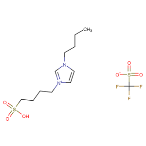 1-丁基磺酸-3-丁基咪唑三氟甲烷磺酸盐,1-sulfobutyl-3-butylimidazolium trifluoromethanesulfonate