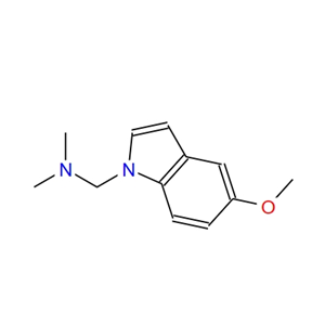 1-dimethylaminomethyl-5-methoxy-1H-indole 164083-68-5