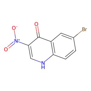 aladdin 阿拉丁 B124061 6-溴-4-羟基-3-硝基喹啉 853908-50-6 96%