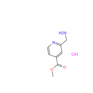1072438-54-0 2-(氨基甲基)吡啶-4-羧酸甲酯盐酸盐