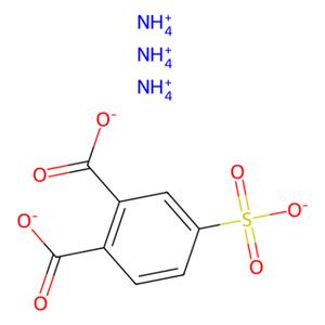 4-磺酸邻苯二甲酸三铵盐(含3-磺酸邻苯二甲酸盐),Triammonium 4-Sulfophthalate (contains 3-Sulfophthalate)