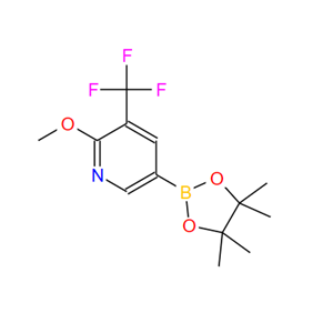 1150561-61-7;2-甲氧基-3-三氟甲基吡啶-5-硼酸频哪醇酯;