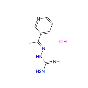 2-((E)-1-(3-pyridyl)ethylidene)-1-hydrazinecarboximidamidehydrochloride 243961-05-9