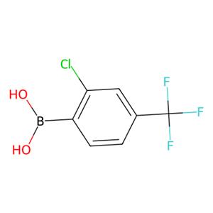 aladdin 阿拉丁 C102577 2-氯-4-(三氟甲基)苯硼酸（含有数量不等的酸酐） 254993-59-4 96%