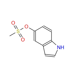 1H-indol-5-yl methanesulfonate 128810-31-1