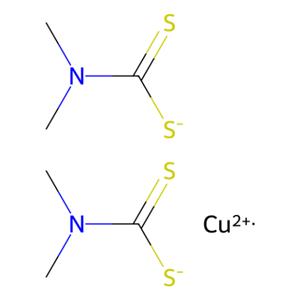aladdin 阿拉丁 C154089 二甲基二硫代氨基甲酸铜(II) 137-29-1 >98.0%