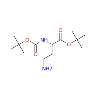 (S)-4-氨基-2-((叔丁氧基羰基)氨基)丁酸叔丁酯 190447-69-9