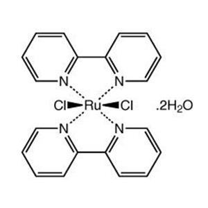 aladdin 阿拉丁 C118516 顺-双(2,2'-二吡啶基)二氯化钌(II),二水 15746-57-3 99%