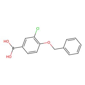 aladdin 阿拉丁 B118429 4-苄氧基-3-氯苯硼酸（含不等量的酸酐） 845551-44-2 98%