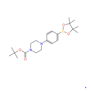 470478-90-1；4-[4-(N-BOC)哌嗪-1-基]苯基硼酸频哪酯；4-(4-TERT-BUTOXYCARBONYLPIPERAZINYL)PHENYLBORONIC ACID, PINACOL ESTER