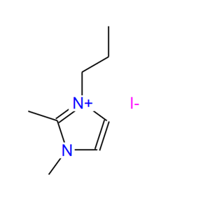 218151-78-1；1,2-二甲基-3-丙基碘化咪唑鎓；1,2-DIMETHYL-3-PROPYLIMIDAZOLIUM IODIDE