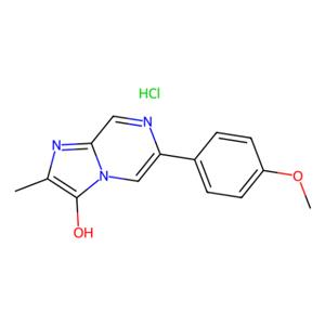 aladdin 阿拉丁 M120795 6-(4-甲氧基苯基)-2-甲基-3,7-二氢咪唑并[1,2-a]吡嗪-3-酮盐酸盐 128322-44-1 98%