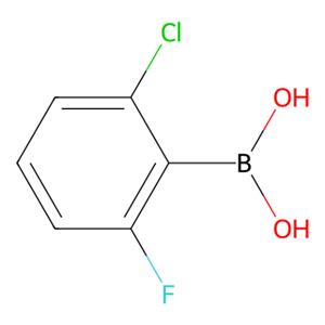 aladdin 阿拉丁 B135446 2-氯-6-氟苯硼酸(含数量不等的酸酐) 313545-32-3 97%