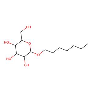 aladdin 阿拉丁 H124455 庚基-β-D-吡喃葡萄糖苷 78617-12-6 99%
