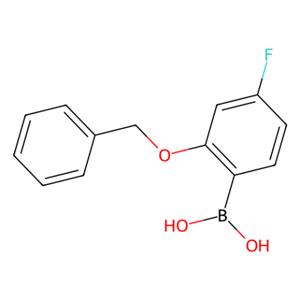 2-苄氧基-4-氟苯硼酸(含有数量不等的酸酐),2-Benzyloxy-4-fluorophenylboronic Acid(contains varying amounts of Anhydride)