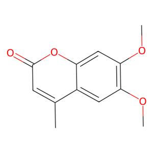 aladdin 阿拉丁 D134972 6,7-二甲氧基-4-甲基香豆素 4281-40-7 97%