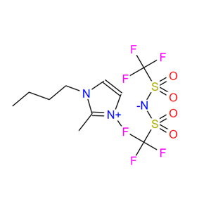 350493-08-2；1-丁基-2,3-甲基咪唑双(酮)酰亚胺；1-BUTYL-2,3-DIMETHYLIMIDAZOLIUM BIS(TRIFLUOROMETHANESULFONYL)IMIDE