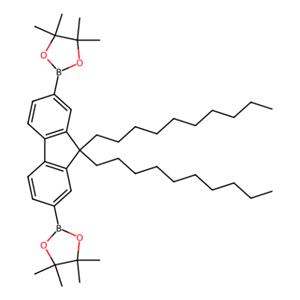 2,7-双(4,4,5,5-四甲基-1,3,2-二氧硼戊环 -2-基)-9,9-二癸基芴,2,7-Bis(4,4,5,5-tetramethyl-1,3,2- dioxaborolan-2-yl)-9,9-didecylfluorene