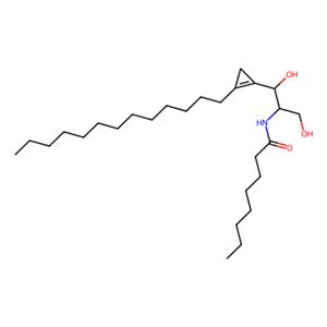 aladdin 阿拉丁 N130538 N-[(1R,2S)-2-羟基-1-羟甲基-2-(2-十三烷基-1-环丙烯基)乙基]辛酰胺 649767-83-9 >99%