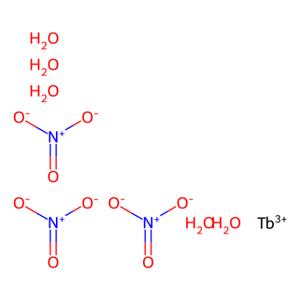 硝酸铽(III) 五水合物,Terbium(III) nitrate pentahydrate