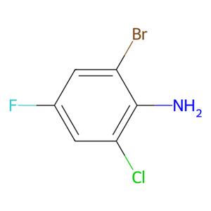 aladdin 阿拉丁 B122469 2-溴-6-氯-4-氟苯胺 201849-14-1 97%