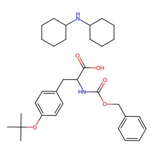 aladdin 阿拉丁 Z116903 N-苄氧羰基-O-叔丁基-L-酪氨酸二环己胺盐 16879-90-6 98%