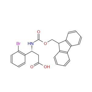 Fmoc-(R)-3-氨基-3-(2-溴苯基)-丙酸 517905-84-9