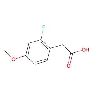 2-氟-4-甲氧基苯乙酸,2-Fluoro-4-methoxyphenylacetic acid