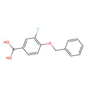 aladdin 阿拉丁 B101689 4-苄氧基-3-氟苯硼酸 (含不同量的酸酐) 133057-83-7 98%
