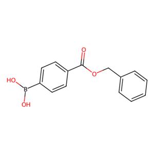 aladdin 阿拉丁 B120031 4-(苄氧基羰基)苯硼酸 (含不同量的酸酐) 184000-11-1 95%