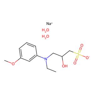 aladdin 阿拉丁 E113054 N-乙基-N-(2-羟基-3-磺丙基)-3-甲氧基苯胺钠盐二水合物 82692-96-4 98%