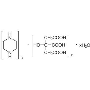 aladdin 阿拉丁 P160728 柠檬酸哌嗪水合物 144-29-6 >98.0%(T)