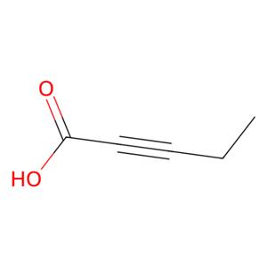 aladdin 阿拉丁 P137286 2-戊炔酸 5963-77-9 97%
