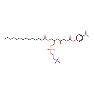 1-肉豆蔻酰基-2-(4-硝基苯基琥珀酰基)-sn-甘油-3-磷酸胆碱,1-myristoyl-2-(4-nitrophenylsuccinyl) -sn-glycero-3-phosphocholine