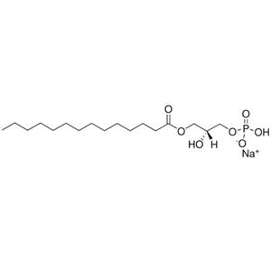 1-肉豆蔻基-2-羟基-sn-甘油-3-磷酸酯(钠盐),1-myristoyl-2-hydroxy-sn-glycero-3-phosphate (sodium salt)