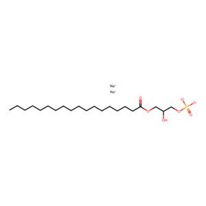 aladdin 阿拉丁 S130508 1-硬脂酰基-2-羟基-sn-甘油-3-磷酸酯(钠盐) 325465-92-7 >99%
