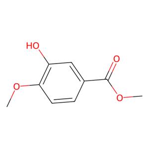 aladdin 阿拉丁 M136715 3-羟基-4-甲氧基苯甲酸甲酯 6702-50-7 >98.0%(GC)