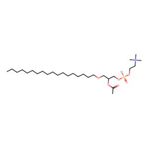 aladdin 阿拉丁 O130786 1-O-十八烷基-2-乙酰基-sn-甘油-3-磷酸胆碱 74389-69-8 >99%