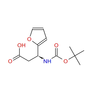 N-Boc-S-3-氨基-3-(2-呋喃基)丙酸,N-Boc-S-3-Amino-3-(2-furyl)propionic acid