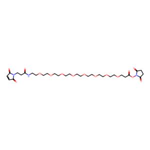 aladdin 阿拉丁 M122179 α-马来酰亚氨基丙酰-ω-琥珀酰亚胺-八聚乙二醇 756525-93-6 95%