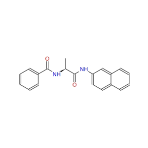 (S)-N-(1-(萘-2-基氨基)-1-氧代丙烷-2-基)苯甲酰胺,(S)-N-(1-(naphthalen-2-ylamino)-1-oxopropan-2-yl)benzamide