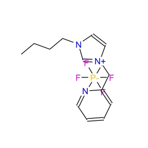 1-丁基-3-（2-吡啶基甲基）-1H-咪唑六氟磷酸盐,1-Butyl-3-(2-pyridinylmethyl)-1H-imidazolium hexafluorophosphate