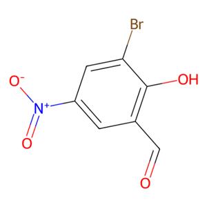 3-溴-2-羟基-5-硝基苯甲醛,3-Bromo-5-nitrosalicylaldehyde