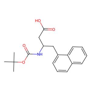 aladdin 阿拉丁 R137503 (R)-3-(Boc-氨基)-4-(1-萘基)-丁酸 190190-49-9 95%